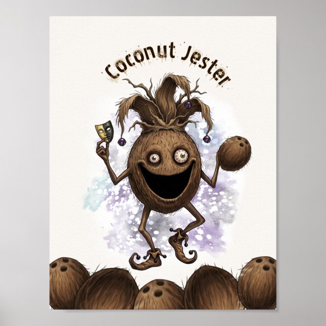 Void Jester Friend Coconut Poster (Front)
