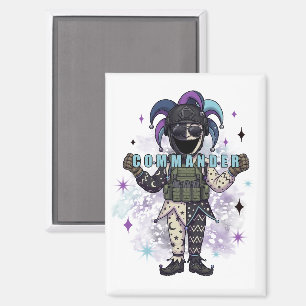Void Jester Friend Commander Magnet