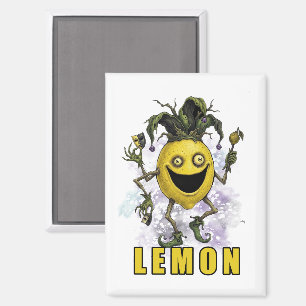 Void Jester Friend Lemon Magnet