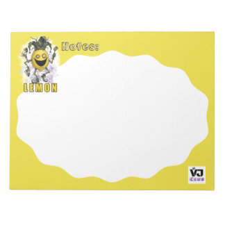 Void Jester Friend Lemon Notepad