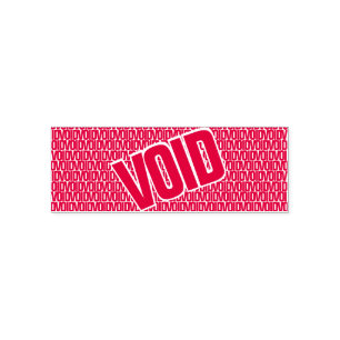 VOID Privacy Stamp