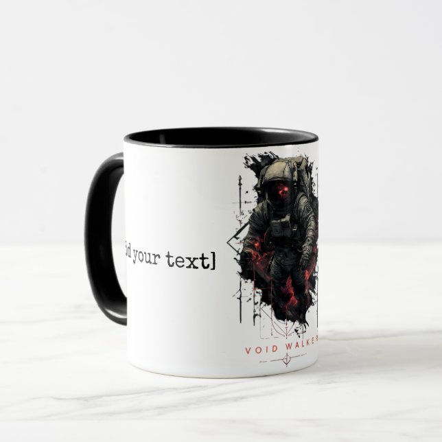 Void Walker Astronaut Heavy Metal Mug (Front Left)