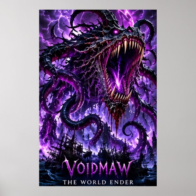 Voidmaw World Ender Poster (Front)