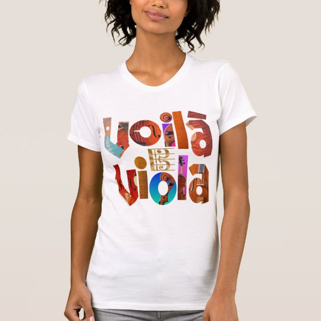 Voilà Viola! T-Shirt (Front)