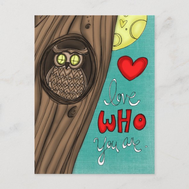 vol25- love who you are postcard (Front)