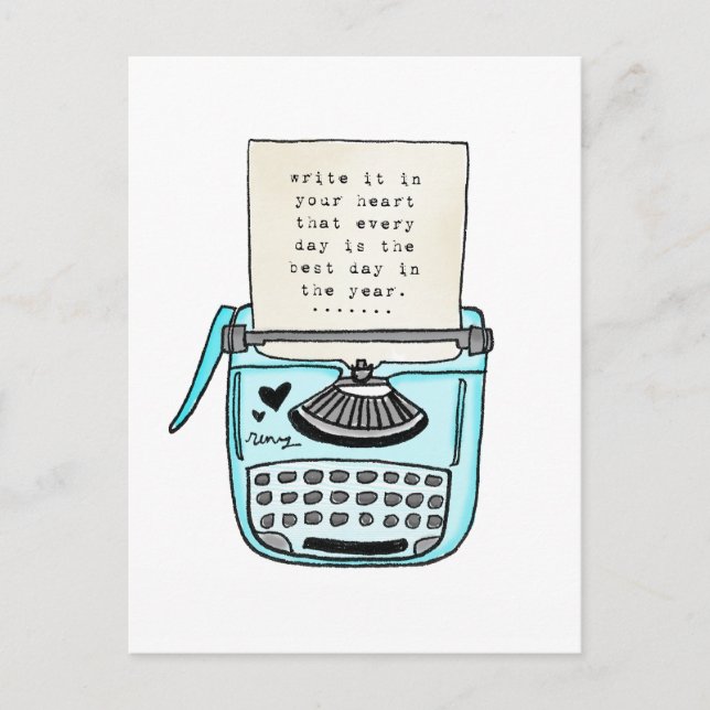 vol25 write it in your heart postcard (Front)