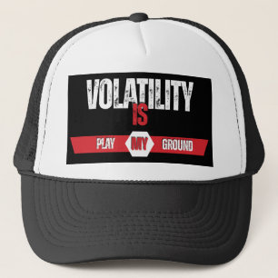 Volatility Is My Playground™ Crown the Chaos Flex Trucker Hat