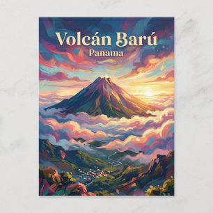 Volcán Barú Panama Postcard