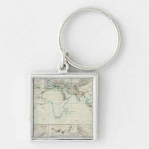 Volcanic action key ring