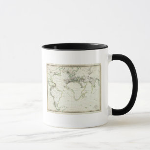 Volcanic Activity Map Mug