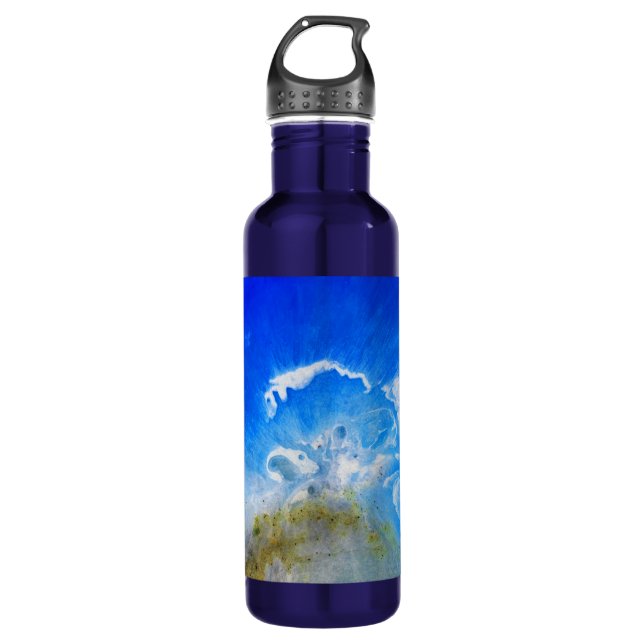 Volcanic Eruption 710 Ml Water Bottle (Front)