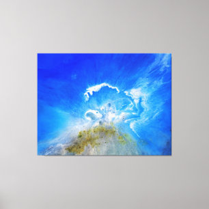 Volcanic Eruption Canvas Print