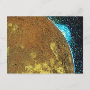 Volcanic Eruption on Io Postcard