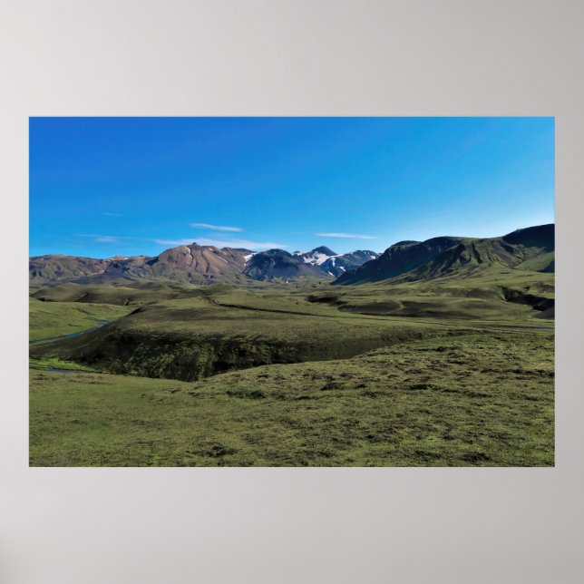 Volcanic Hills Poster (Front)