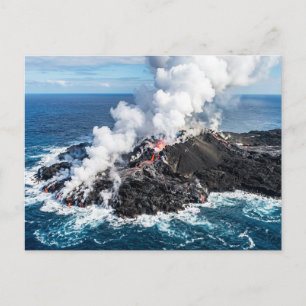 Volcanic Island Postcard
