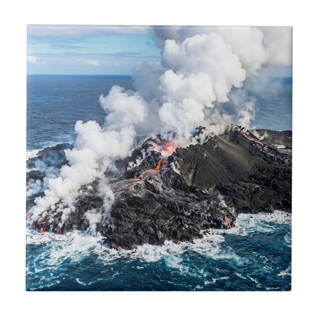 Volcanic Island Tile (Front)