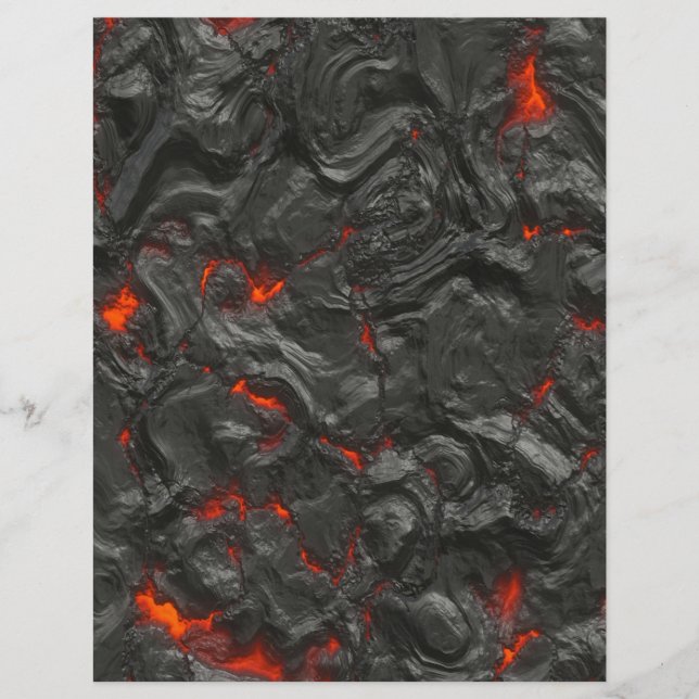 volcanic Lava background effect (Front)