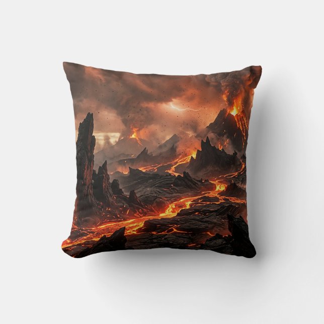 Volcanic Lava Cushion (Front)