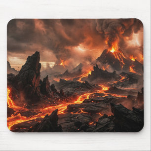 Volcanic Lava Mouse Pad