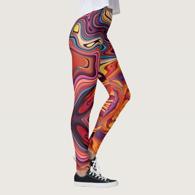 Volcanic Melt  Leggings (Right)