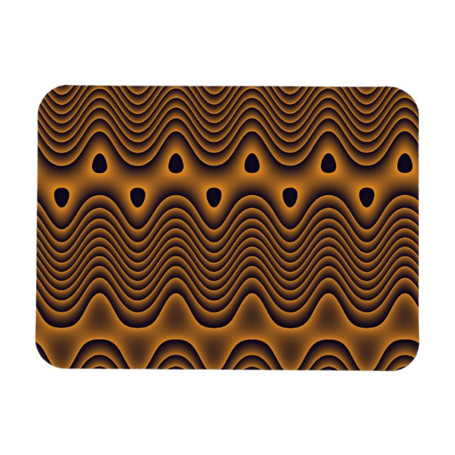 Volcanic Oceans Magnet (Horizontal)