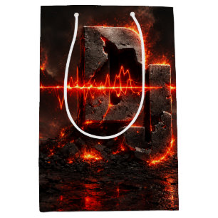 Volcanic Pulse DJ Medium Gift Bag