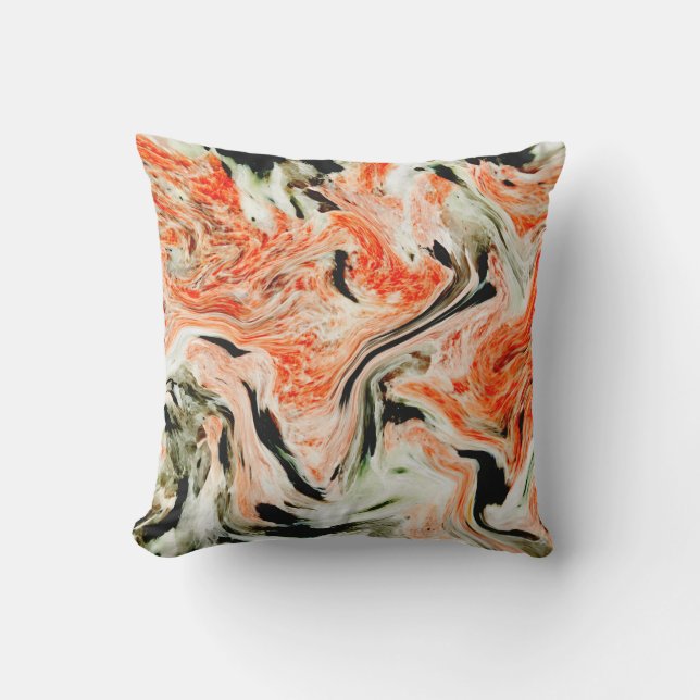 Volcanic Swirl Cushion (Front)