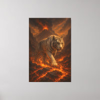 Volcanic White Tiger | Inferno King of the Fire Re
