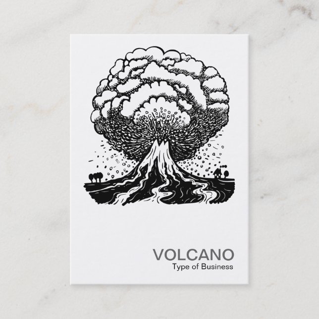 Volcano Business Card (Front)
