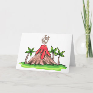 Volcano Card