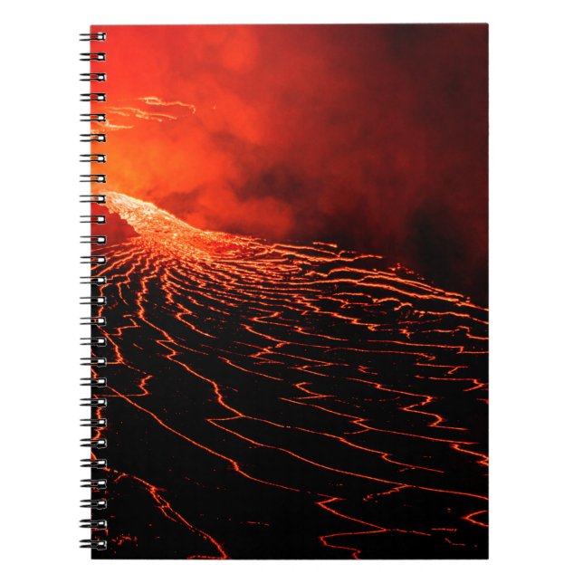 volcano eruption notebook (Front)