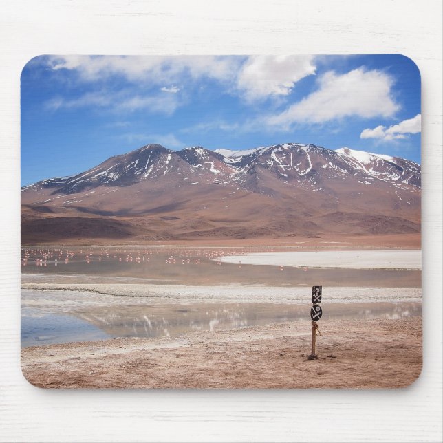Volcano in an Altiplano landscape mousepad (Front)