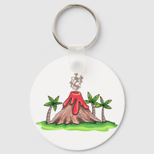 Volcano Key Ring
