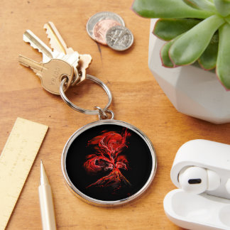 Volcano Key Ring