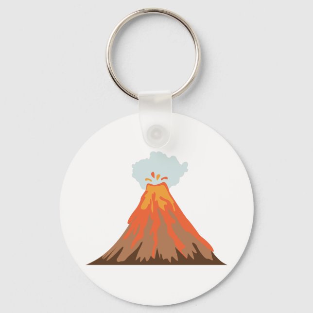 Volcano Key Ring (Front)