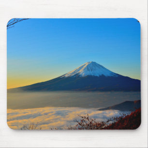 Volcano landscape mouse pad