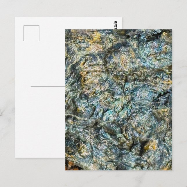 Volcano Lava Rock Postcard (Front/Back)