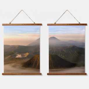 Volcano Mountain Photography Hanging Tapestry