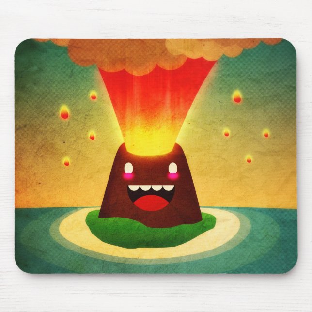 Volcano Mouse Pad (Front)