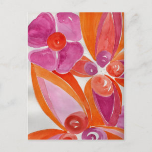 VOLCANO PETALS POSTCARD
