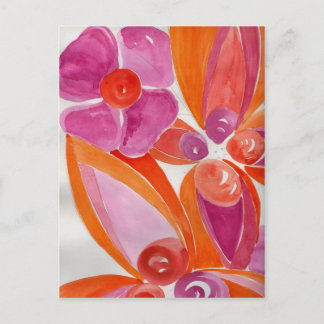 VOLCANO PETALS POSTCARD