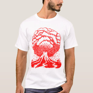 Volcano - Red T-Shirt