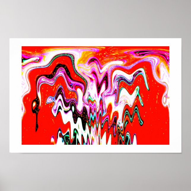 Volcano spirit art poster (Front)