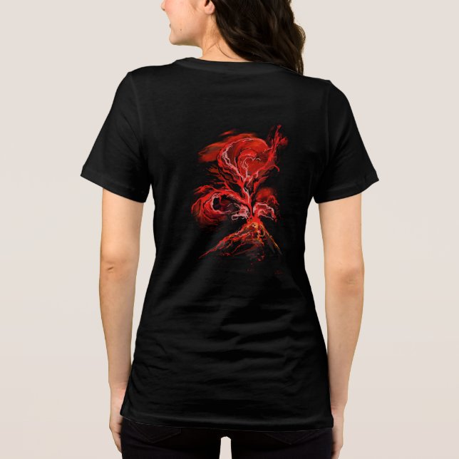 Volcano Tri-Blend Shirt (Back)