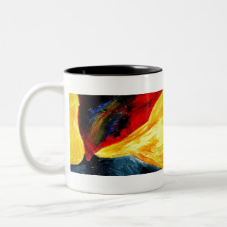 Volcano Two-Tone Coffee Mug