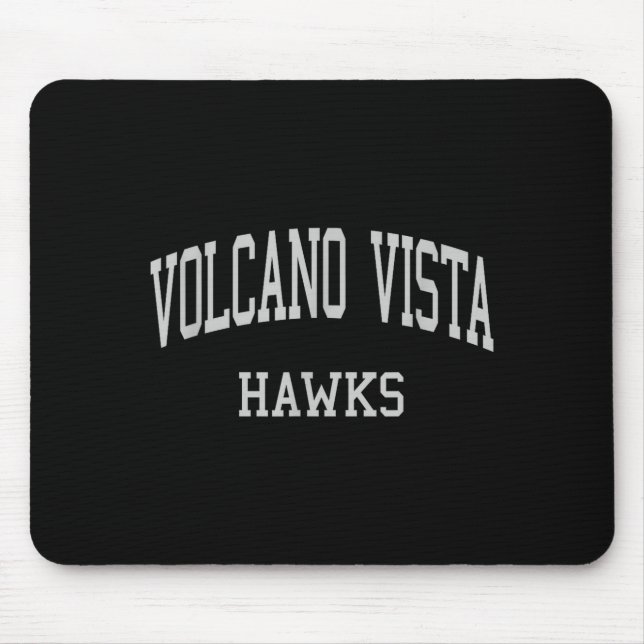 Volcano Vista High School Hs Albuquerque Nm Retro  Mouse Pad (Front)
