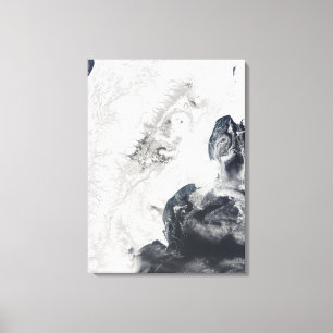 Volcanoes in central Kamchatka Peninsula Canvas Print