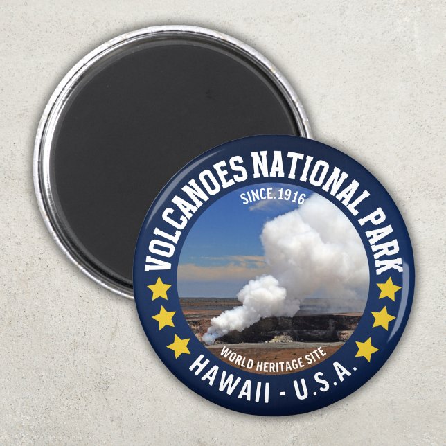 Volcanoes National Park Hawaii Since 1916 Magnet (Creator Uploaded)