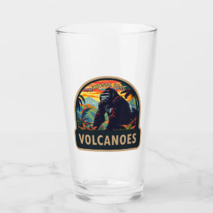 Volcanoes National Park Mountain Gorilla Travel Glass
