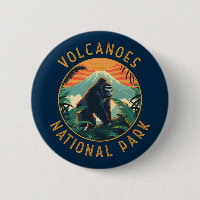 Volcanoes National Park Rwanda Retro Distressed